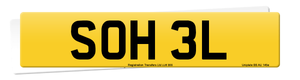 Registration number SOH 3L